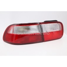 Honda Civic 92-95 Sedan Red Clear Tail Lamp